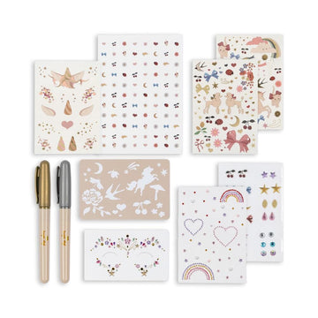 Sticker- en tattooset - Meisjes